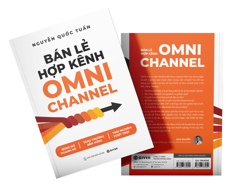 Sách Bán lẻ hợp kênh — Omnichannel — Tác giả Nguyễn Quốc Tuấn